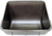 Comedero Plastico Caballos Rectangular 16l