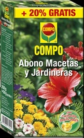 Abono Macetas y Jardineras Compo 300 gr