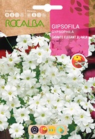 Semilla Gipsofilia Gigante Elegant. blanca