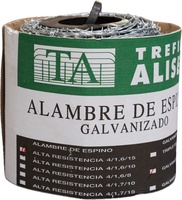 Alambre Espino Galvanizado 250 metros 1,6 mm