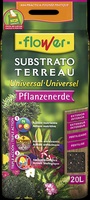 Sustrato Pflanzenerde Flower 20 litros