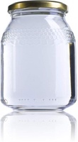 Tarro Cristal con Tapa 1kg Bajo
