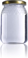 Tarro Cristal con Tapa 1/2kg Bajo