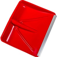 Pala Plastico Nieve 450x370 Roja Perfil aluminio