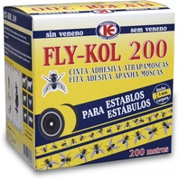 Cinta Adhesiva Fly-kol Antimoscas 200m Cinta Adhesiva Fly-kol Antimoscas 200m