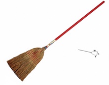 Escoba Mijo 5 Hilos Mango Lacado
