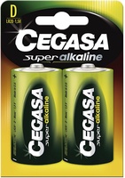 Pila Cegasa Super Alcalina D Lr20 Blister 2 unidades