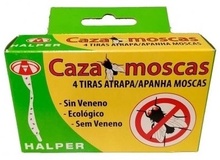 Tiras moscas Caza Moscas Halper