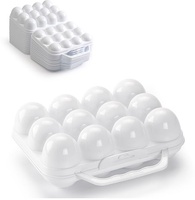 Huevera Plastico blanca