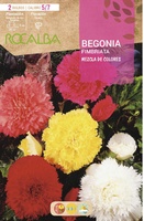 Bulbo Begonias Fimbriata Mezcla de Colores