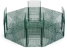 Jaula Captura Urracas Octogonal Pintada