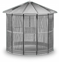 Pajarera Modular 12 Lados Galvanizada