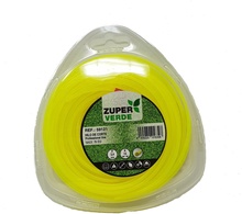 Hilo Desbrozadora Profesional Zuperverde Nylon Redondo 2.4mmx15m