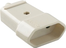 Base Movil 10a - 250v Blanco Duolec