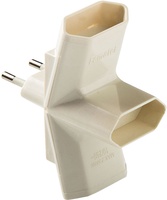Adaptador Triple 10a- 250v Duolec