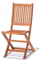 Juego 2 Sillas Jard�n Plegables Nature Medidas 44x54x89cm