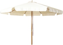 Parasol / Sombrilla de Aluminio Imitaci�n Madera con Toldo de 3 Metros