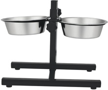 Comedero Perros Doble Soporte Regulable Talla M