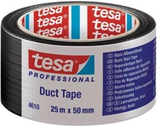 Cinta Americana Tesa Negra Basic 50mm 25 Metros