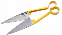 Tijera Esquilar Ukal Ovejas mango Corazon Amarillo