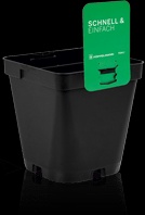 Maceta Semillero Cuadrada Teku Mqe 3l 16x16x16cm