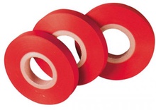 Rollo Cinta atadora P.v.c Rojo