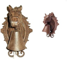 Campana Metopa Caballo 27 cm