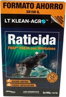 Raticida Klean Agro Pasta Fresca 450 gr