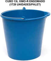 Cubo 13l Ximo-r Engomado Azul Reciclado
