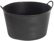 Cesto Vendimia / Capazo Plastico 30l Negro