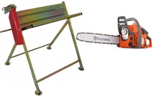 Pack Ahorro Motosierra Husqvarna 120 Mark Ii + Caballete Motosierra