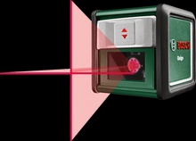 Bosch Nivel Laser de l�neas cruzadas Quigo con pinza universal MM 2