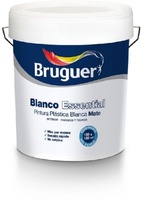 Pintura Plastica Essential Interior Blanco Bruguer 4l