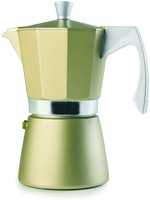 Cafetera Express Evva Golden 6 Tazas