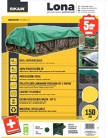 Lona Protectora Universal Bikain 90gsm 8x12metros