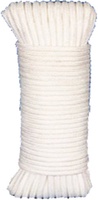 Cuerda Poli�ster / Trenzado Blanco 4 mm 25 metros
