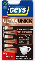Adhesivo Universal Instantaneo UltraUnick 3x1g