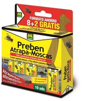 Atrapa Moscas Tira Adhesiva Preben 10 unidades