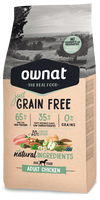 Pienso Perros Ownat Just Grain Free Adult Pollo 14 kg