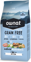 Pienso Gatos Ownat Prime Grain Free Kitten 3 Kg
