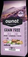 Pienso Gatos Ownat Prime Grain Free Sterilized 3 kg