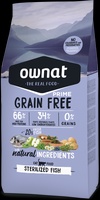 Pienso Gatos Ownat Prime Grain Free Sterilized Pescado 3 kg