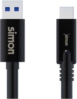 Cable Usb 3.1 c a Usb a 1 Metro Negro Simon
