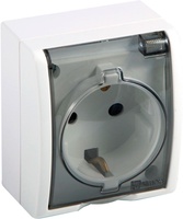 Base Enchufe Simon Aquarius Blanco