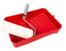 Kit de Pintura Cubeta + Rodillo Antigoteo 18 cm