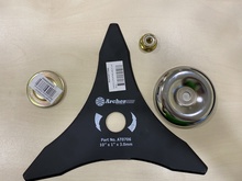 Kit Disco Desbrozadora Puntas + Chapa Superior+ Protector+ Tuerca M10