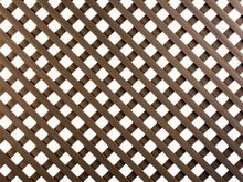 Celosia Fija de Pvc 18mm Marron 1x2m