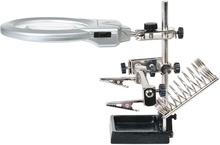 Lupa con Soporte Pinza Led Ratio 6399