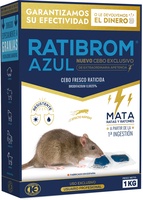 Raticida Ratibrom Azul Superapetente 1 kg