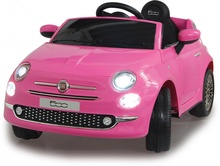 Coche Electrico Infantil Fiat 500 Fucsia 12v